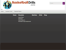 Tablet Screenshot of basketballdrills.asia